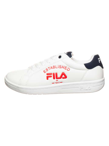 Fila Sneakers in Weiß/ Dunkelblau