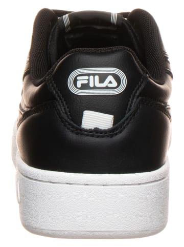 Fila Leder-Sneakers in Schwarz