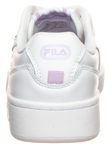 Fila Leder-Sneakers in Weiß