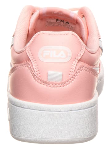 Fila Leren sneakers lichtroze/wit