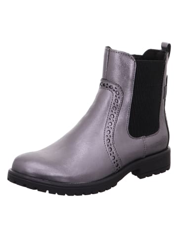 superfit Leder-Chelseaboots "Galaxy" in Silber