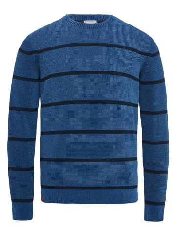 CAST IRON Sweter w kolorze niebiesko-czarnym