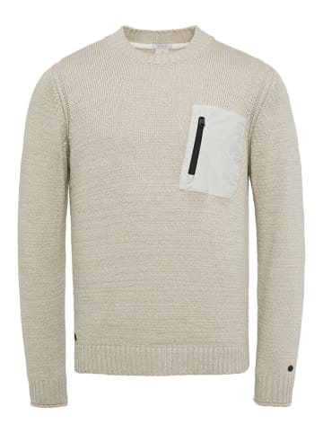 CAST IRON Sweter w kolorze kremowym