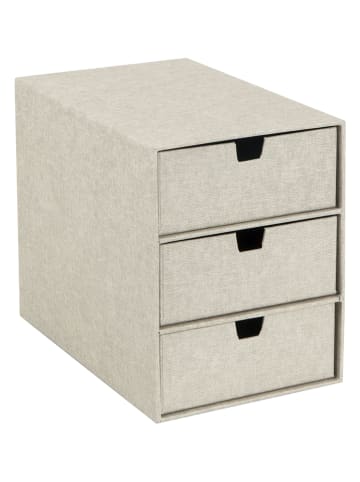 BigsoBox Schubladenbox "Ingid" in Beige - (B)16 x (H)20,5 x (T)25 cm