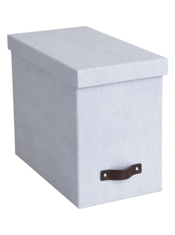 BigsoBox Pudełko "Johan" w kolorze jasnoszarym na teczki - A4