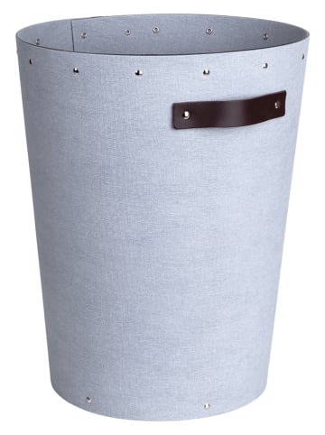 BigsoBox Papiermand "Aries" lichtgrijs - (H)35 cm