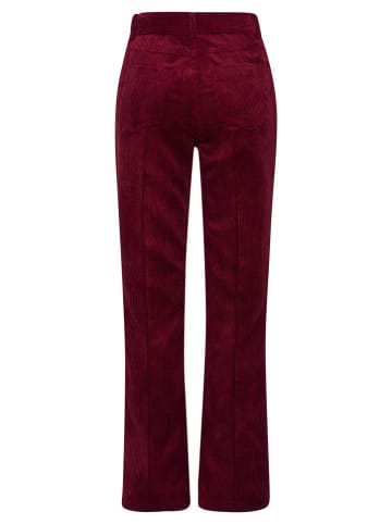 More & More Spodnie sztruksowe w kolorze bordowym
