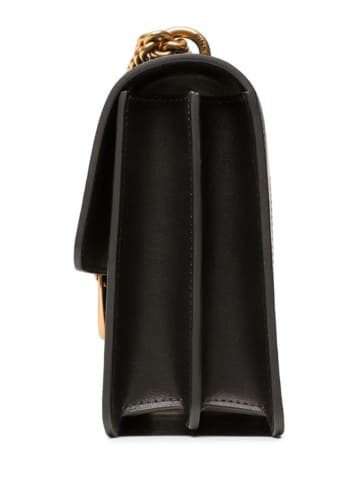 Pinko Leren schoudertas zwart - (B)27 x (H)16 x (D)7 cm