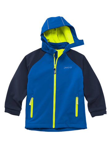 JAKO-O Softshelljas blauw/zwart