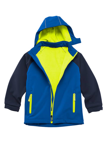JAKO-O Softshelljas blauw/zwart