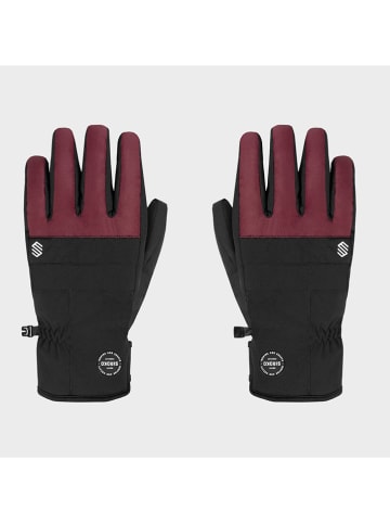 Siroko Functionele handschoenen "Voss" zwart/bordeaux