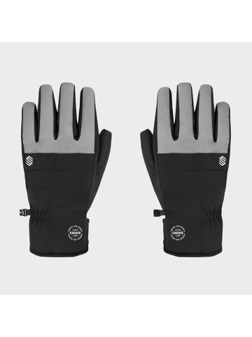 Siroko Functionele handschoenen "Voss" zwart/grijs