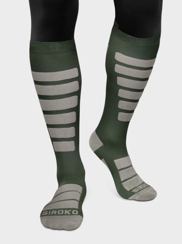 Siroko Functionele sokken "Aoraki" groen