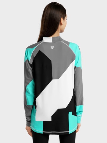Siroko Functioneel onderhemd "Slush" turquoise/grijs