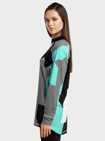 Siroko Functioneel onderhemd "Slush" turquoise/grijs