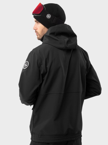 Siroko Softshell-ski-/snowboardjas "Skywalk" zwart