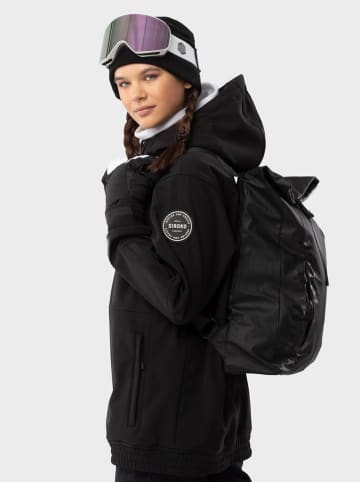 Siroko Softshell-ski-/snowboardjas "Skywalk" zwart