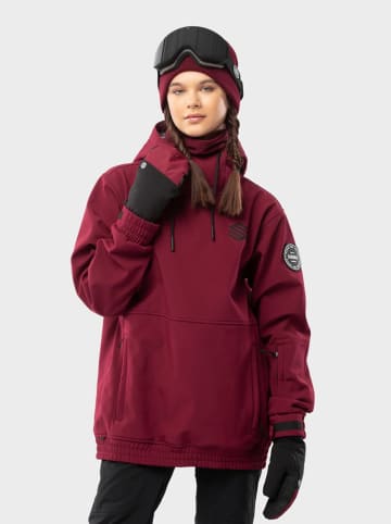 Siroko Softshell-ski-/snowboardjas "Groenland" bordeaux