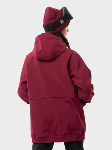 Siroko Softshell-ski-/snowboardjas "Groenland" bordeaux