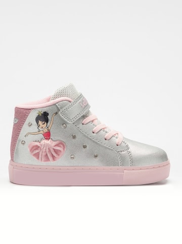 Lelli Kelly Sneakers zilverkleurig/lichtroze