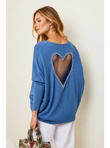 So Cachemire Trui "Aadil" blauw