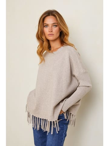 Plume Sweter "Abarran" w kolorze beżowym