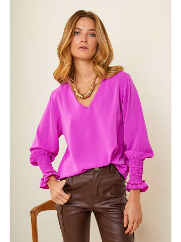 Plume Blouse "Alanis" paars