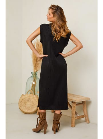 Joséfine Strickkleid "Dorette" in Schwarz