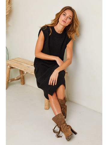Joséfine Strickkleid "Dorette" in Schwarz