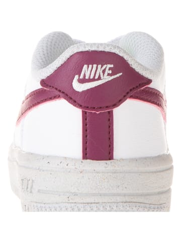 Nike Leren sneakers "Force 1 Crater" wit