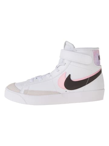 Nike Leder-Sneakers "Blazer Mid 77" in Weiß