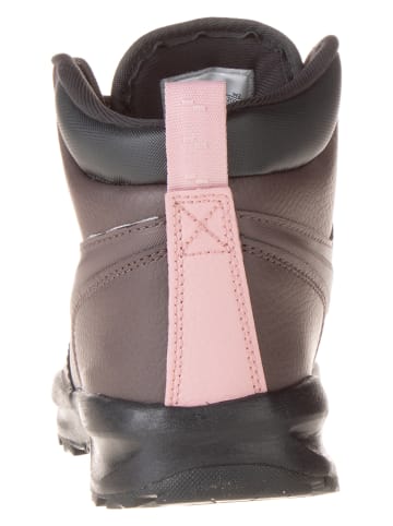 Nike Leren boots "Manoa" auberginekleurig