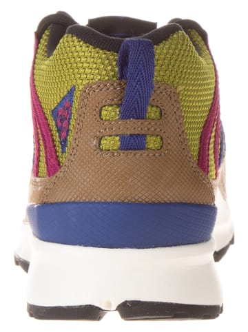 Nike Skórzane sneakersy "ACG Okwahn II" w kolorze jasnobrązowym ze wzorem