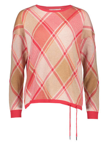 Cecil Pullover in Beige/ Pink