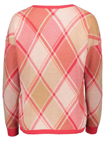 Cecil Pullover in Beige/ Pink