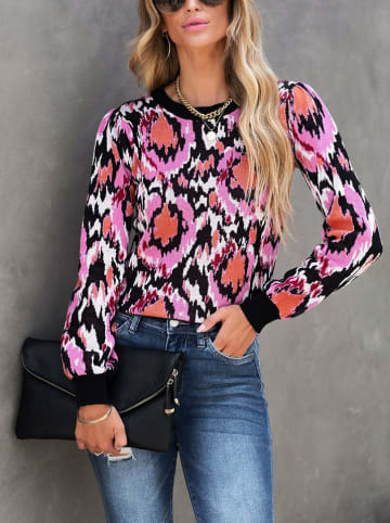 LA Angels Sweter w kolorze różowo-czarnym