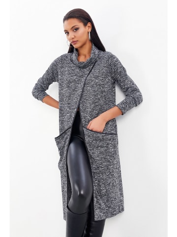 LA Angels Longcardigan in Anthrazit