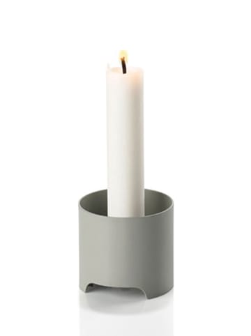 Zone Denmark Kandelaar "Singles" grijs - (H)5,4 x Ø 6 cm