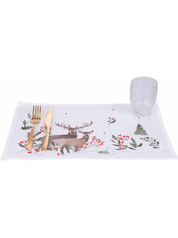 Villa d´Este Placemat wit - (L)45 x (B)30 cm