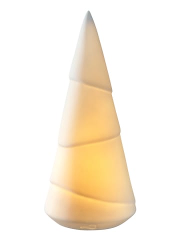 LEONARDO LED-Dekoobjekt in Weiß - (B)11,8 x (H)27 x (T)11,8 cm