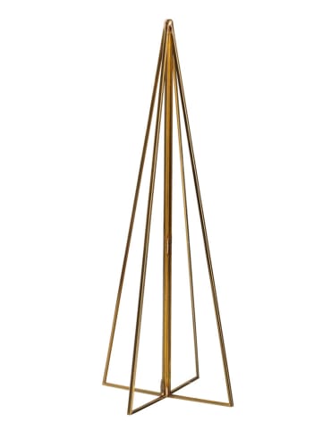 LEONARDO Decoratief object "Ornare" goudkleurig- (B)13,5 x (H)35 x (D)13,5 cm