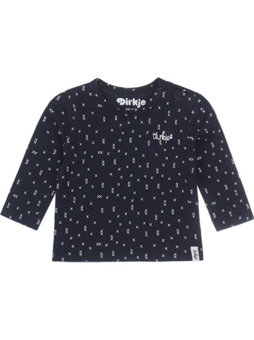 Dirkje Longsleeve donkerblauw