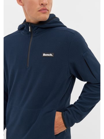 Bench Fleece hoodie "Hurlon" donkerblauw