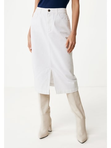 Mexx Spódnica dżinsowa w kolorze białym