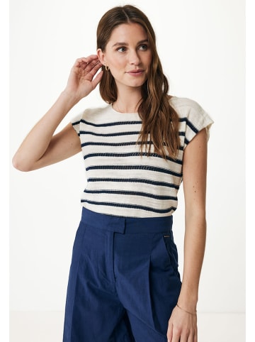 Mexx Shirt in Creme/ Schwarz