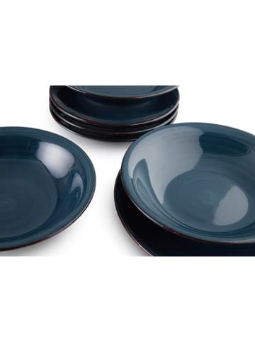 Lifa Living 18-delig tafelservies turquoise