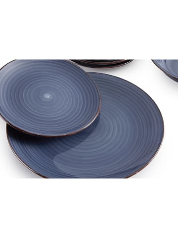 Lifa Living 18-delig tafelservies blauw