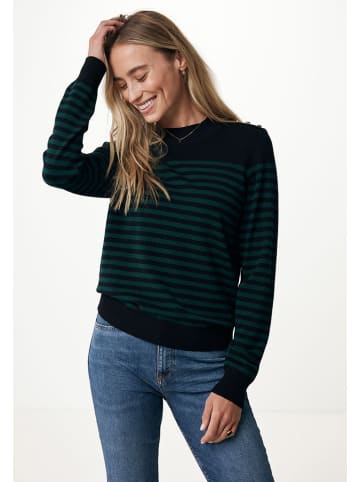 Mexx Sweter w kolorze czarno-zielonym