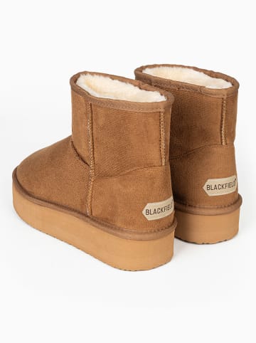Blackfield Botki zimowe "Princesse" w kolorze jasnobrązowym