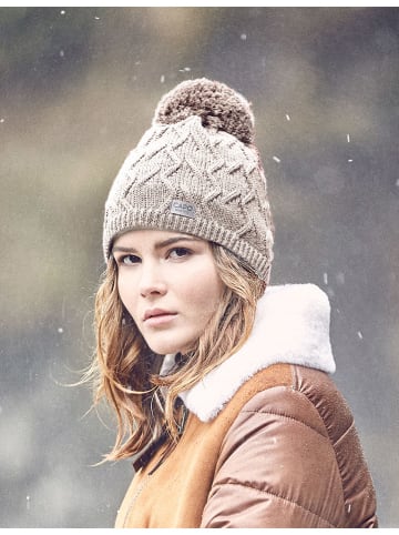 CAPO-authentic headwear Czapka w kolorze beżowym